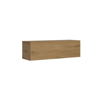 Isoka Elements - Mueble de pared abatible L.133.6 H.40 P.39.2 Roble Naturaleza