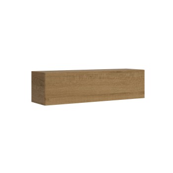 Isoka Elements - Mueble de pared abatible L.153.6 H.40 P.39.2 Roble Naturaleza