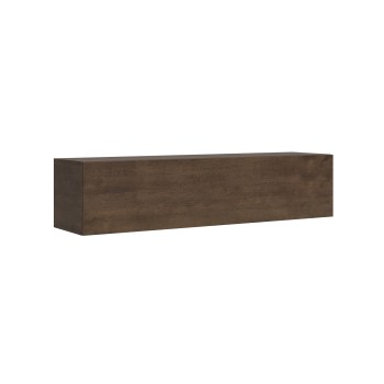 Isoka Elements - Mueble de pared abatible L.173.6 H.40 P.39.2 Roble natural