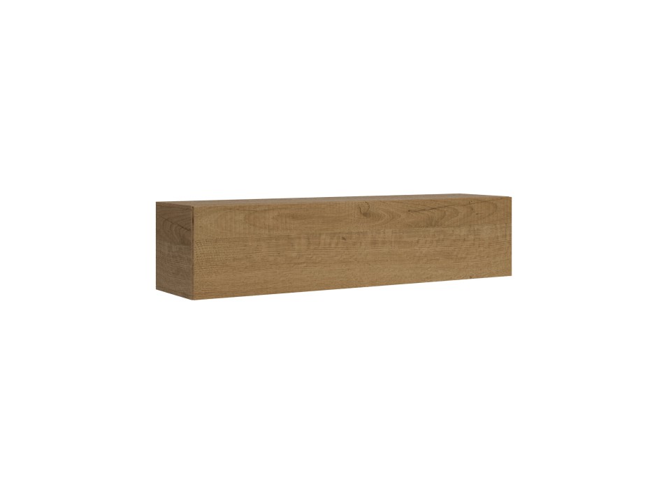 Isoka Elements - Mueble de pared abatible L.173.6 H.40 P.39.2 Roble natural