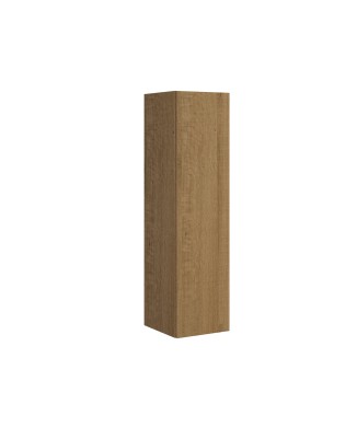 Isoka Elements - Mueble alto vertical L.40 H.153.6 P.39.2 izquierda-derecha Roble Naturaleza