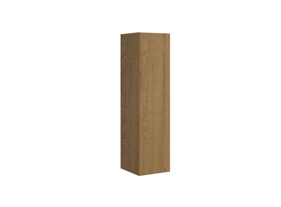 Isoka Elements - Mueble alto vertical L.40 H.153.6 P.39.2 izquierda-derecha Roble Naturaleza