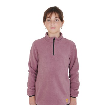 SUDADERA POLAR DE NIÑA CUELLO ALTO