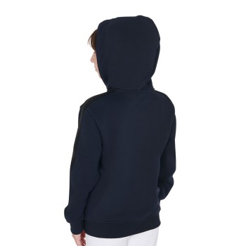 SUDADERA DE NIÑA SLIM FIT CON CAPUCHA