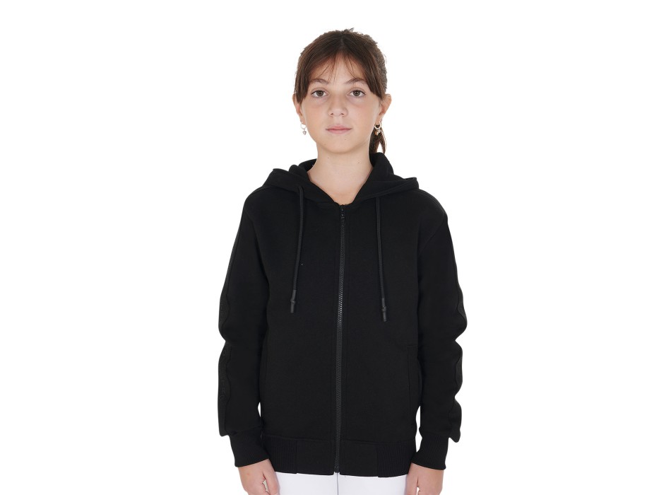 SUDADERA DE NIÑA SLIM FIT CON CAPUCHA