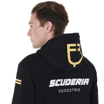 SUDADERA CON CAPUCHA EQUESTRO PARA HOMBRE