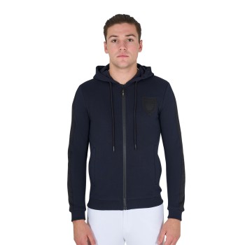 SUDADERA DE HOMBRE CON CAPUCHA Y POLAR INTERIOR