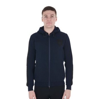 SUDADERA DE HOMBRE CON CAPUCHA Y POLAR INTERIOR