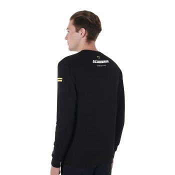 SUDADERA DE CUELLO REDONDO PARA HOMBRE EQUESTRO STABLE