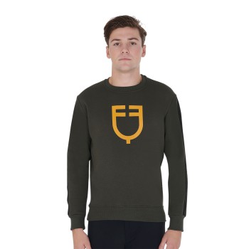 SUDADERA DE ALGODÓN PARA HOMBRE CON LOGO