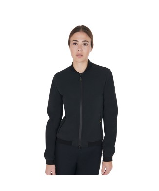 CHAQUETA BOMBER DE MUJER EN TEJIDO TÉCNICO