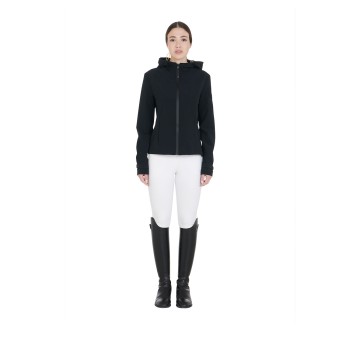 CHAQUETA MUJER SOFTSHELL SLIM FIT CORTE VIENTO CON CREMALLERA