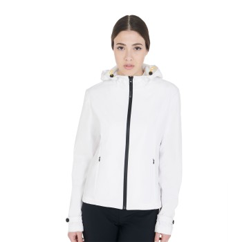 CHAQUETA MUJER SOFTSHELL SLIM FIT CORTE VIENTO CON CREMALLERA