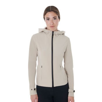 CHAQUETA MUJER SOFTSHELL SLIM FIT CORTE VIENTO CON CREMALLERA