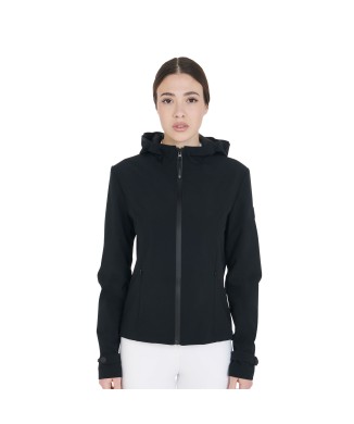 CHAQUETA MUJER SOFTSHELL SLIM FIT CORTE VIENTO CON CREMALLERA