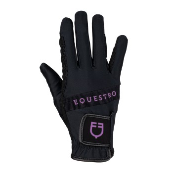 GUANTES DE TEJIDO TÉCNICO CON LOGO MULTICOLOR