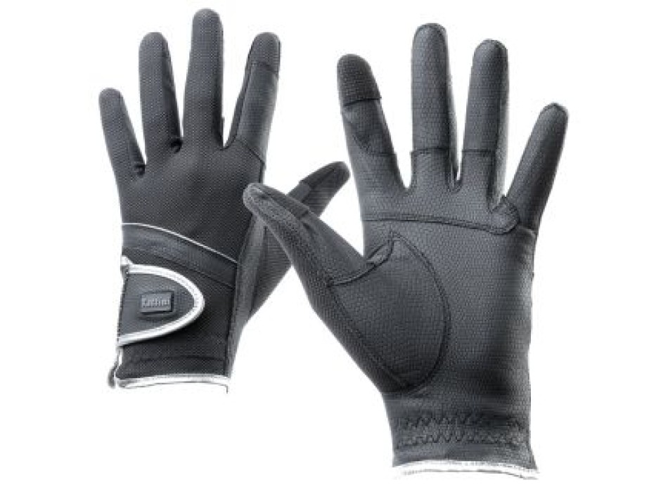 GUANTES TATTINI CON PERFIL PLATA