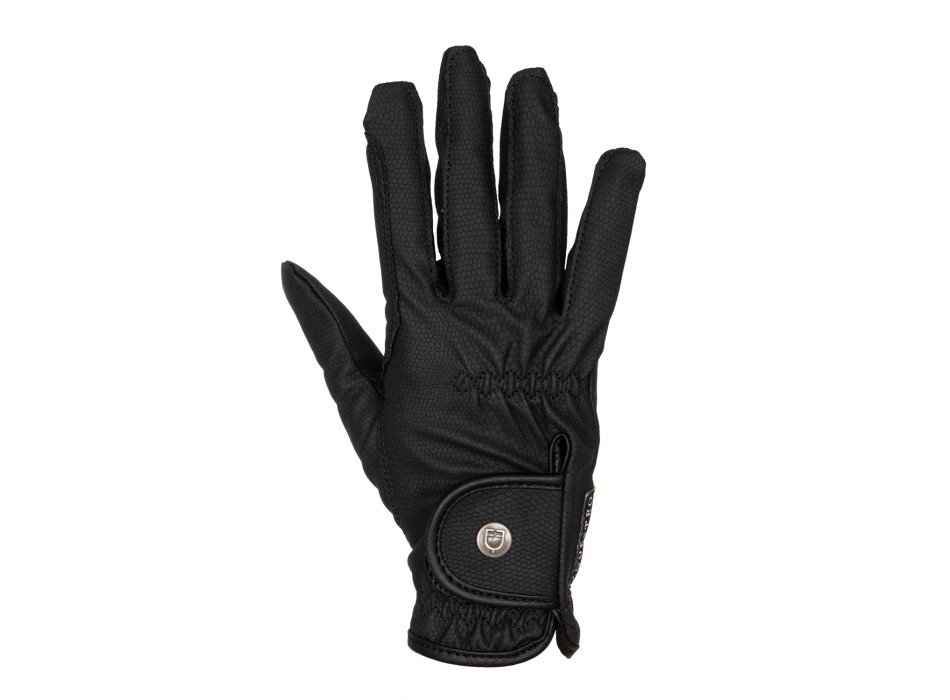 GUANTES UNISEX DE PIEL SINTÉTICA SUAVE CON CIERRE DE VELCRO