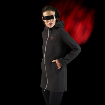 Equestro Ridertechnology softshell largo impermeable para mujer