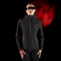 Equestro Ridertechnology softshell impermeable con cremallera para mujer