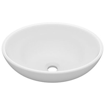 Lavabo de Lujo Ovalado 40x33 cm en Cerámica