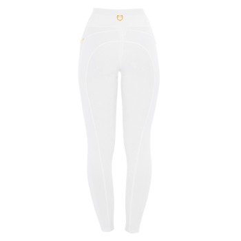 LEGGINGS DE MUJER SLIM FIT CON INSERCIONES DE MICRO MALLA