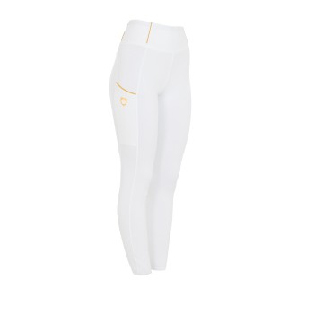 LEGGINGS NIÑA SLIM FIT GRIP CON LOGO