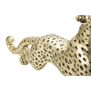 PUNTOS DE LEOPARDO SENTADO