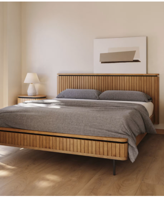 Cama Licia madera 160 x 200 LA FORMA