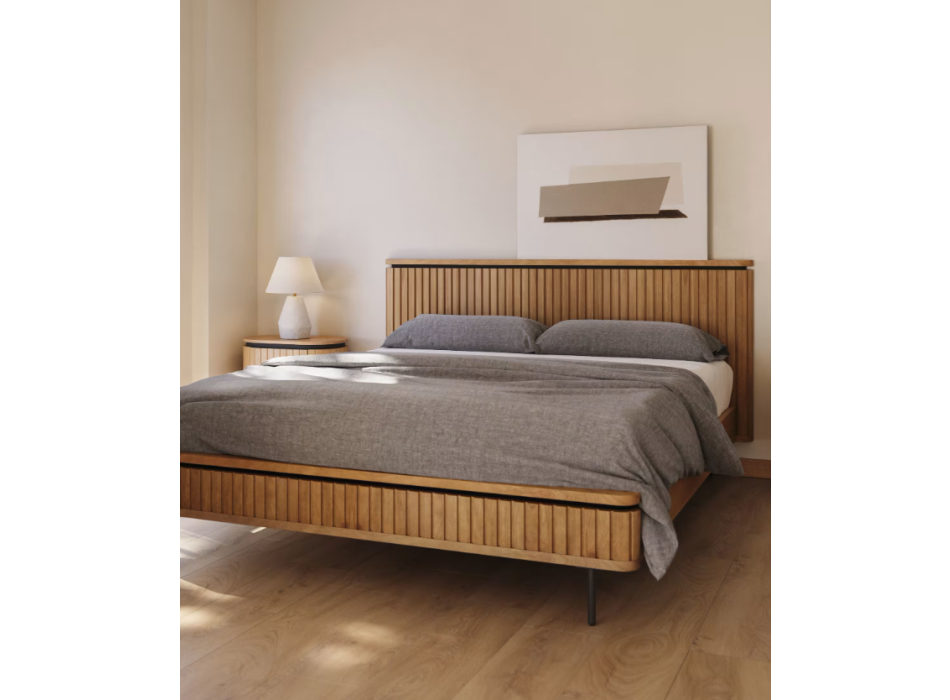 Cama Licia madera 160 x 200 LA FORMA