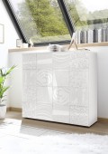 Mueble blanco MIRO con 2 puertas