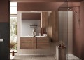 Mueble de baño JUPITER con doble seno y 2 o 3 cajones