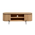 Mueble TV Licia 2 puertas de mango macizo 6 cm