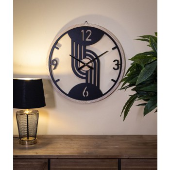 RELOJ DE PARED CON CLIPS