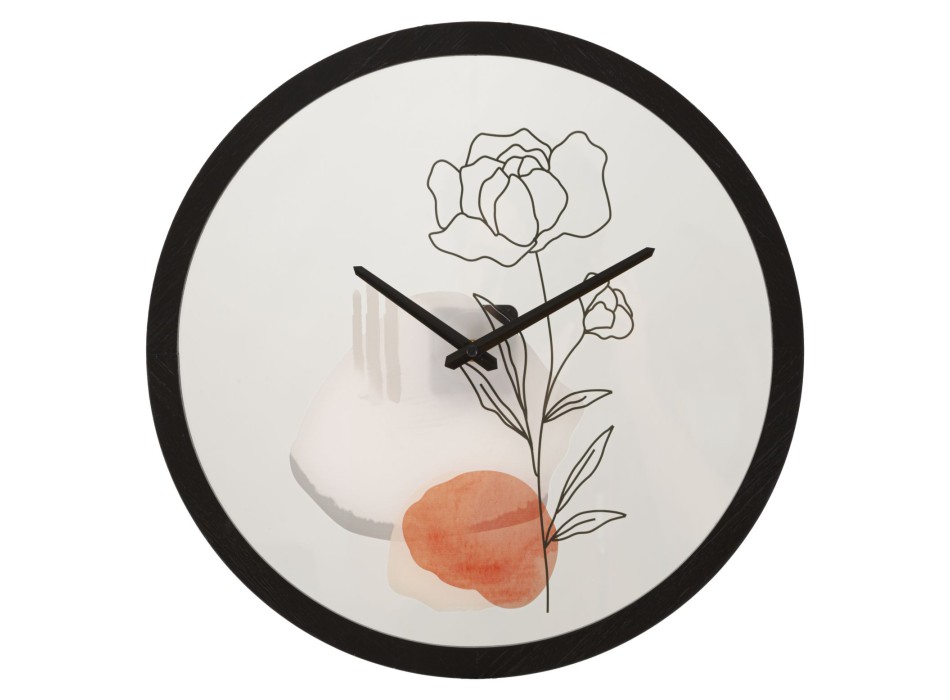 RELOJ DE PARED DE FLORES -A-