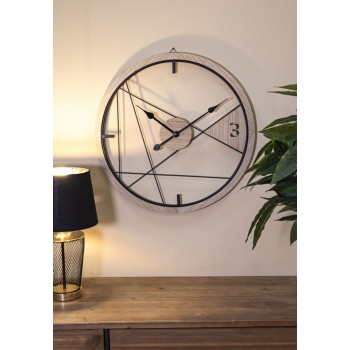 RELOJ DE PARED DE DISEÑO GEOMÉTRICO