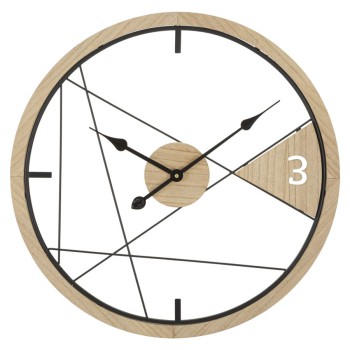 RELOJ DE PARED DE DISEÑO GEOMÉTRICO