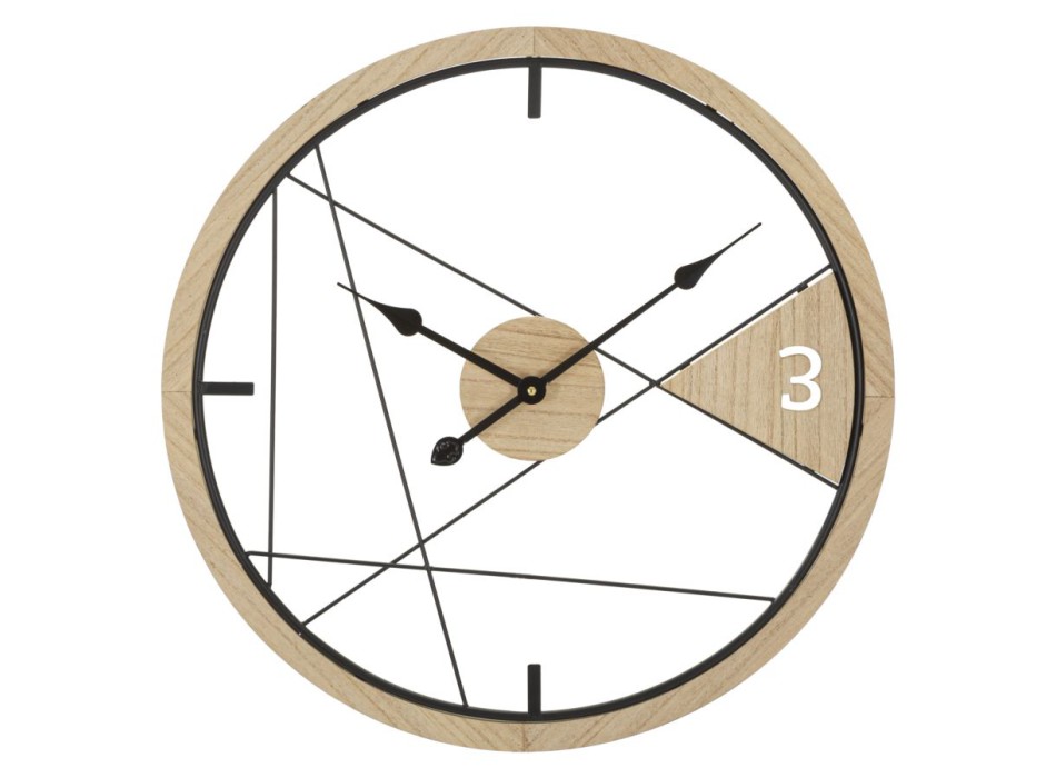 RELOJ DE PARED DE DISEÑO GEOMÉTRICO