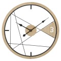 RELOJ DE PARED DE DISEÑO GEOMÉTRICO