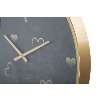 RELOJ DE PARED DE CORAZONES