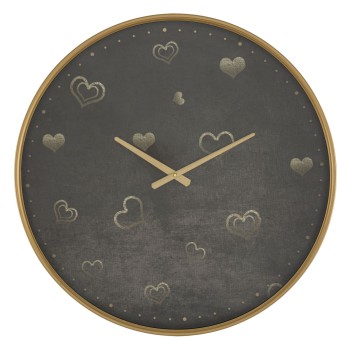 RELOJ DE PARED DE CORAZONES