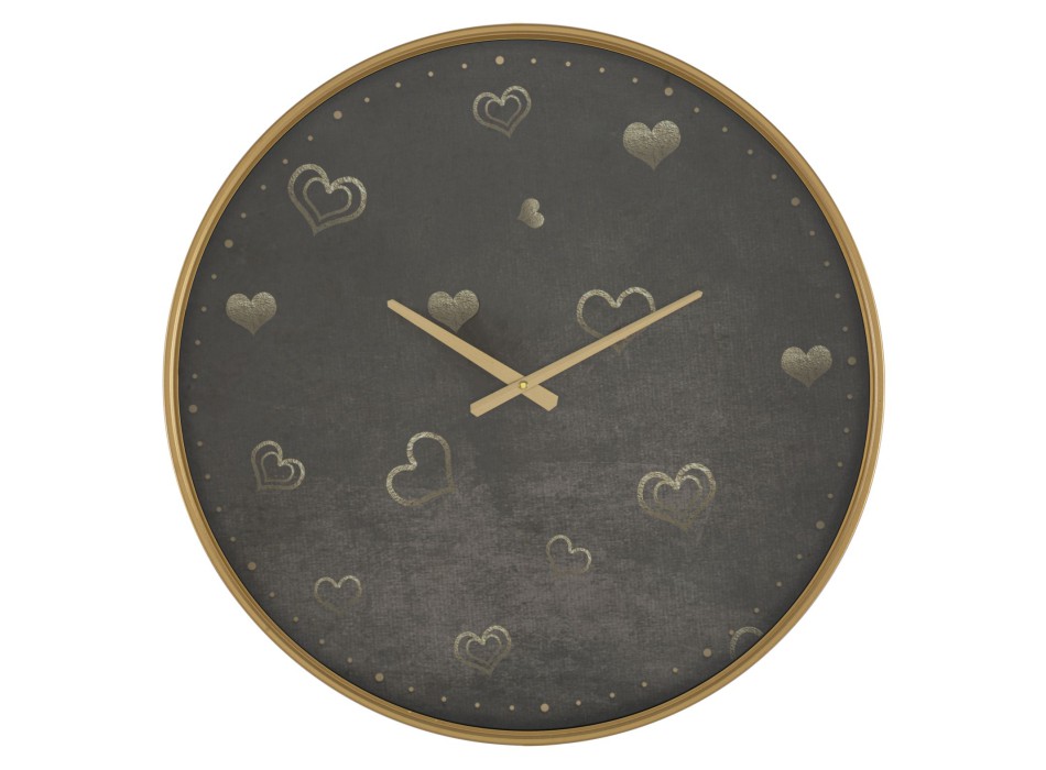 RELOJ DE PARED DE CORAZONES