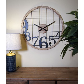 RELOJ DE PARED CON NÚMEROS