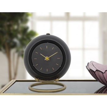 RELOJ DE MESA BOLA NEGRA