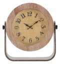 RELOJ DE MESA REDONDO