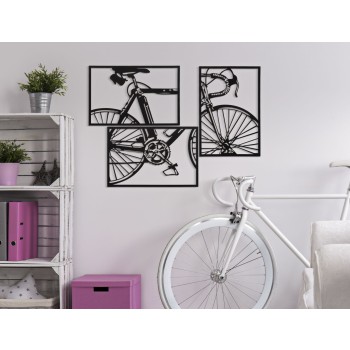 JUEGO DE PARED PARA BICICLETA 3PZS