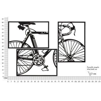 JUEGO DE PARED PARA BICICLETA 3PZS