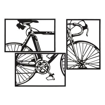 JUEGO DE PARED PARA BICICLETA 3PZS