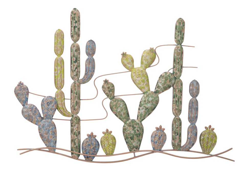 PANEL DE HIERRO CACTUS -B-