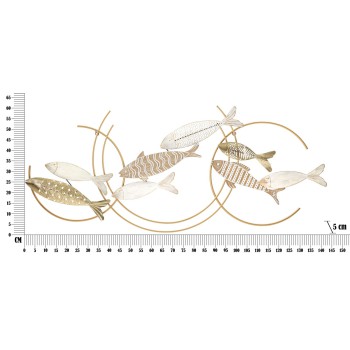 PANEL DE HIERRO DE MOVIMIENTO DE PESCADO